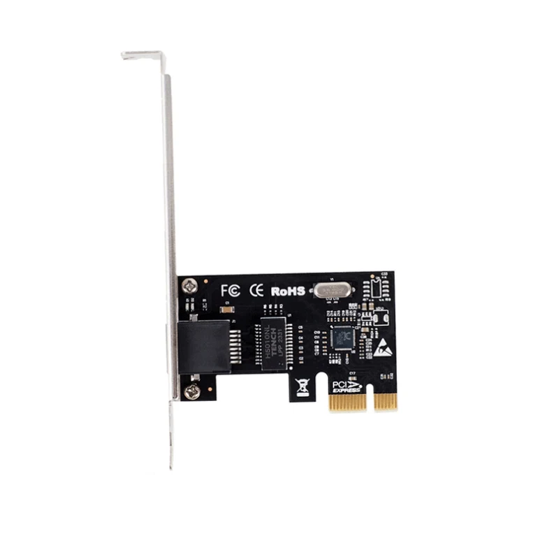 Single Port Gigabit Ethernet Realtek Chip PCI Lan Controller Card RTL8111 PCIe Network Adapter with RJ45 NIC 1000M/ 1G