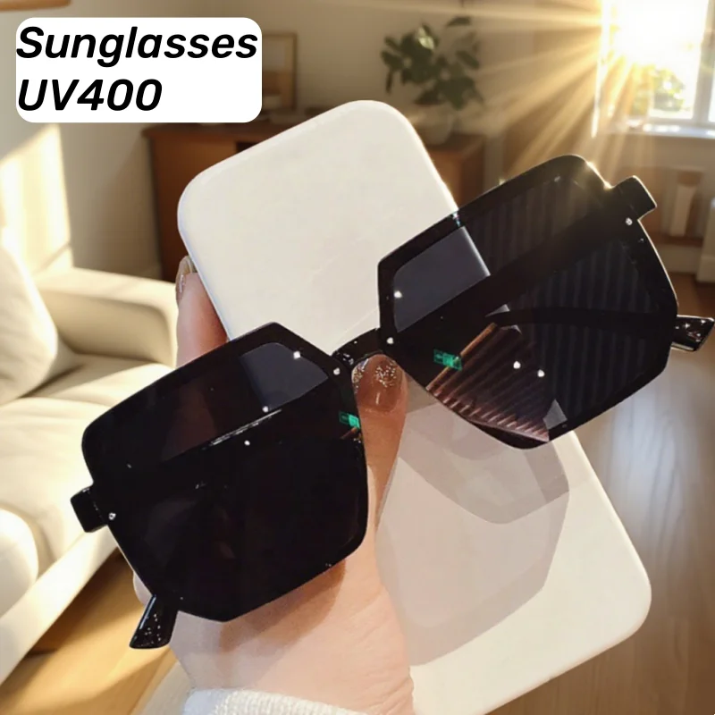 

Women's Sunglasses Large Frame Retro Sunshade UV Protection Senior Sense Sunglasses Outdoor Travel Riding Men's Goggles