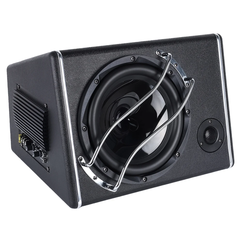 Podofo 1 Zestaw 10-calowy Subwoofer Samochodowy 3800W z Obudową Bandpass do Samochodów 12V, Ciężarówek, Łodzi i Ulepszeń Audio — 2