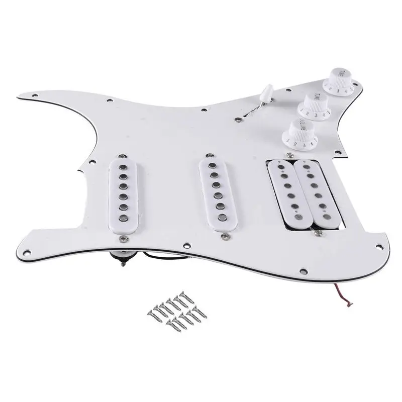 CGDS-ST SQ Electric Guitar Loaded Prewired Electric Guitar Pickguard Pickup Assembly
