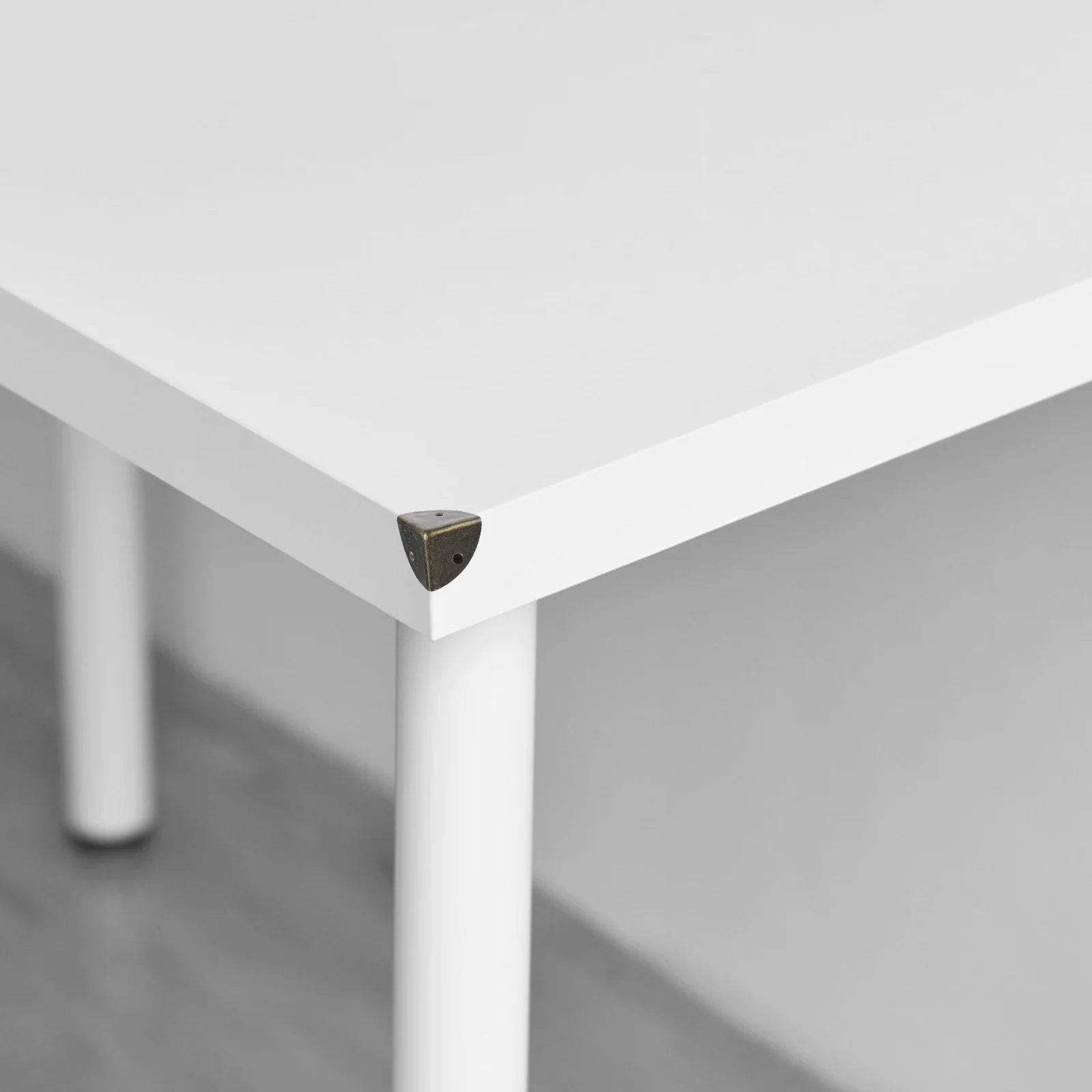 

12 Pcs Furniture Corner Protectors Durable Rust Proof Wooden Box Safety Bumpers Triangle Retro Guard Retro Guard