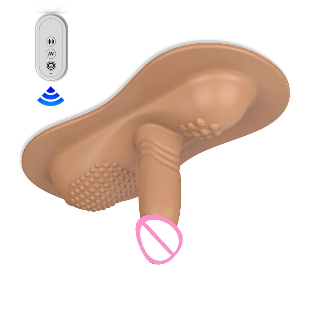SCSex Toys for Women Sit and Ride Dildo Vibrators with 10 Vibrating Mode Remote Control Clit Anal G Spot Stimulator Adult Suppli