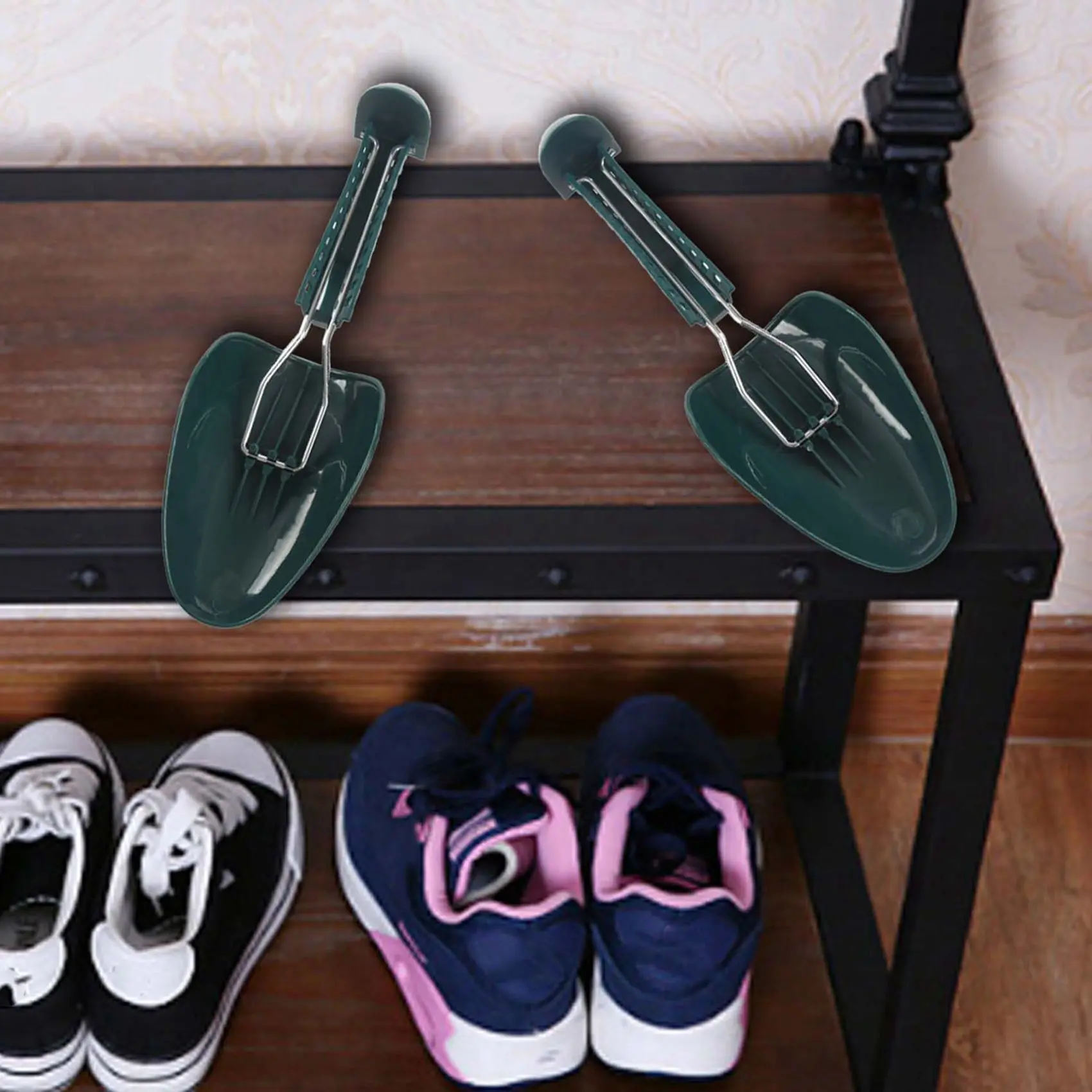 Árvore de sapato AS96-4X masculina plástico verde