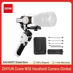 ZHIYUN Crane M3S Crane M3 S 3-Axis Camera Handheld Gimbal Stabilizer with Fill Light Quick Release for Mirrorless Cameras Phone
