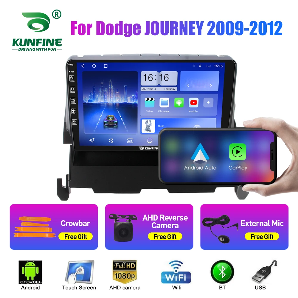 

Car Radio For Dodge JOURNEY 09-12 2Din Android Octa Core Car Stereo DVD GPS Navigation Player Multimedia Android Auto Carplay