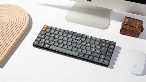Imagen 2 del producto Keychron K3 Max ISO diseño QMK Teclado mecánico inalámbrico personalizado interruptor Gateron de perfil bajo tecla PBT de doble disparo