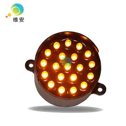 Customized 52mm LED pixel cluster yellow light traffic LED module