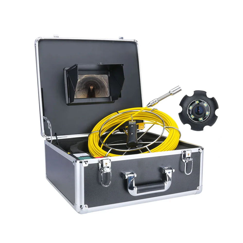 

7 Inch 20M HD1080P Drain Sewer Pipe Industrial Endoscope Video Camera