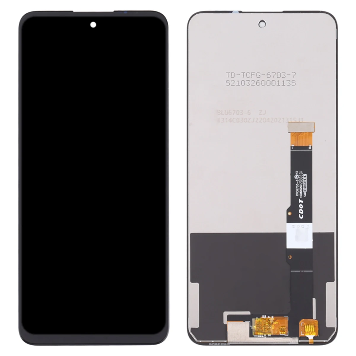 For TCL 20 TCL20 5G T781 T781K T781H LCD Display Touch Screen Digitizer Assembly