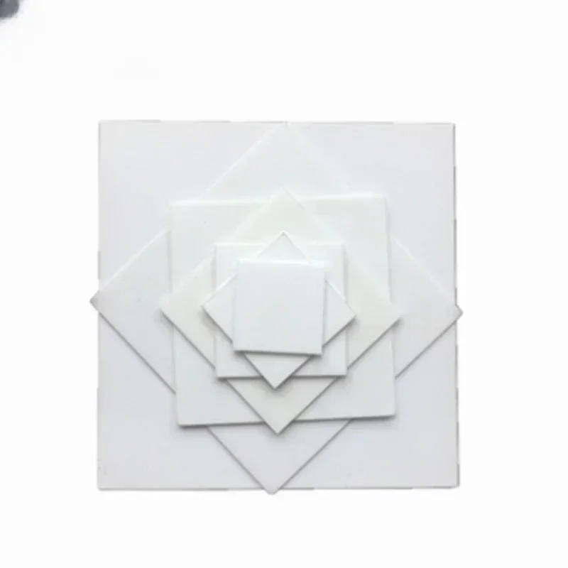 96% Al2O3 Ceramic Plate | Custom Electrical Insulation Sheet | Heat Sink Substrate