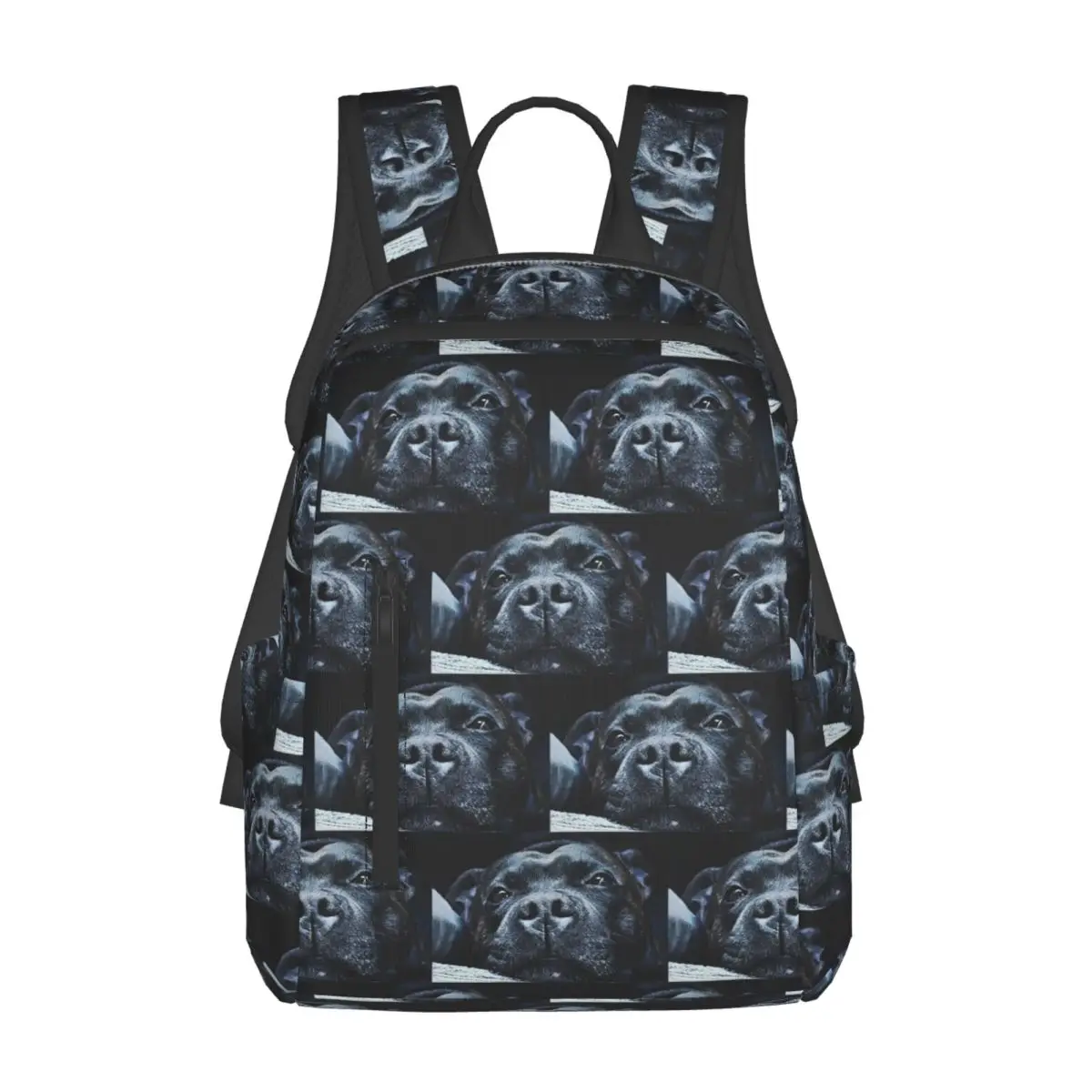 

Staffordshire Bull Terrier Backpack Daypack Large Capacity Children BookBag School Bag Shoulder Bags for Men Women