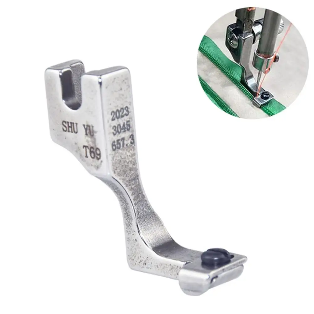 Zipper Foot For Singer Sewing Machine Accessories Adjustable Invisible Zipper Foot Presser For Singer Sewing Machine Access K2R8