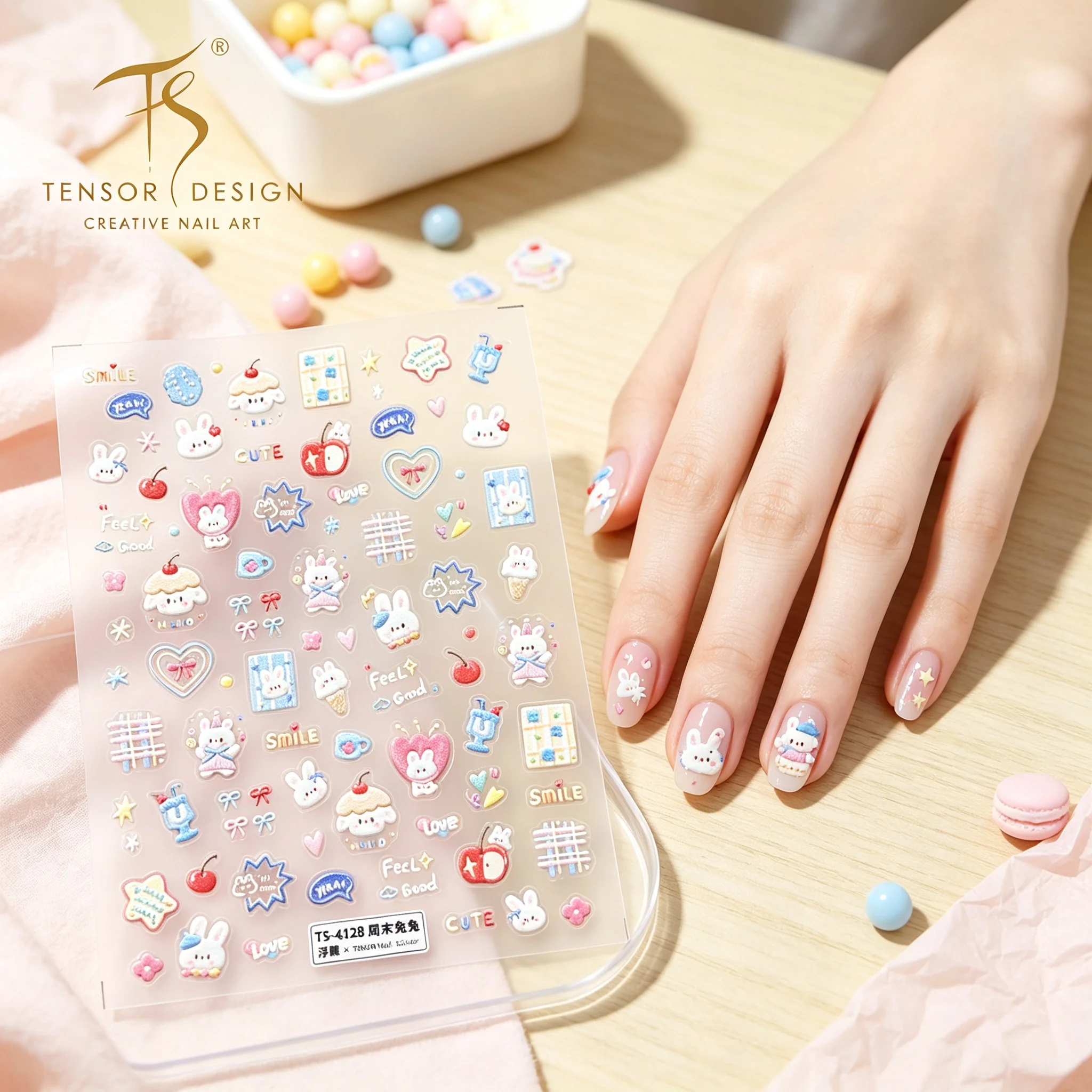 Autocollants pour ongles TENSO - Nail Art Elegan avis et prix