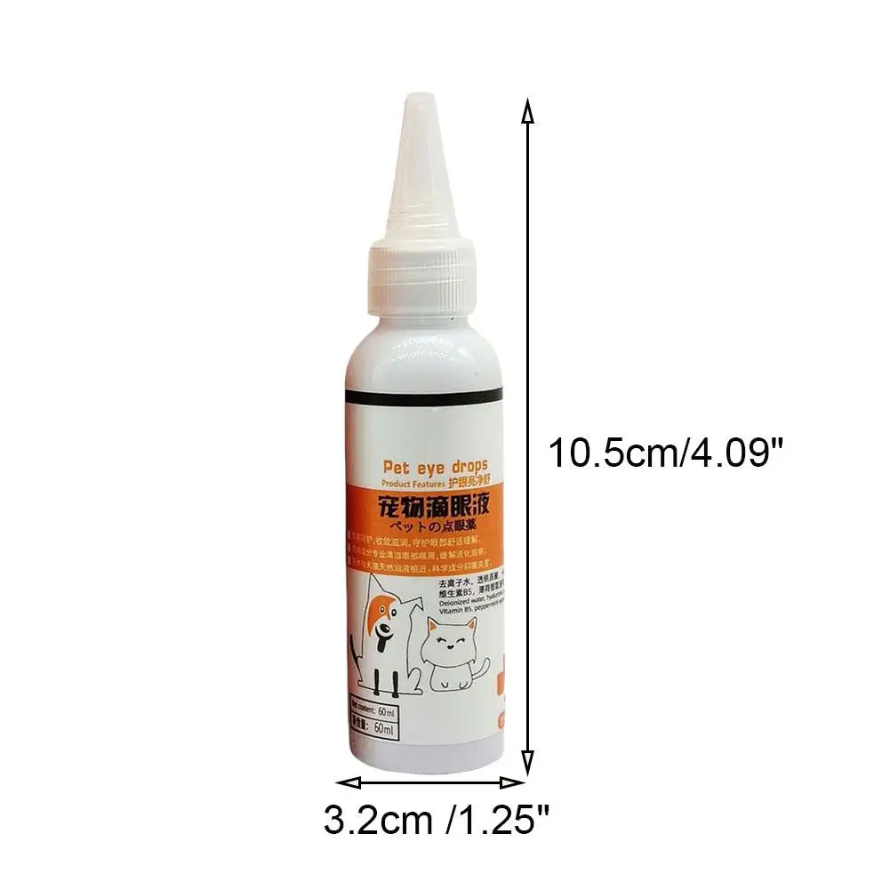 Pet Eye Drops For Dogs & Cats Lubricate Acute Seasonal Dry Eyes Superior Comfort Long-lasting Eyes Itching Irritation Relief