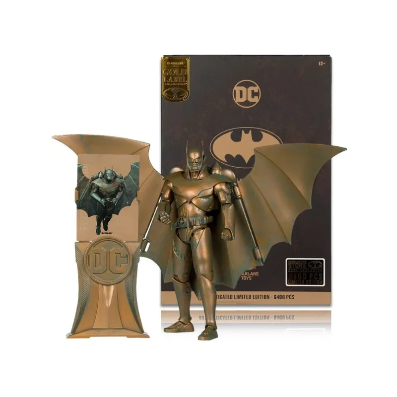 McFarlane Armored Batman (Kingdom Come) Patina Edition DC Multiverse Anime Action Figure Toys Collection Model Ornament Gift