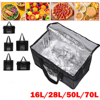 16L/28L/50L/70L Large Capacity Portable Lunch Bag Thermal Insulation Bag Picnic Camping Waterproof Food Ice Drink Lunch Box