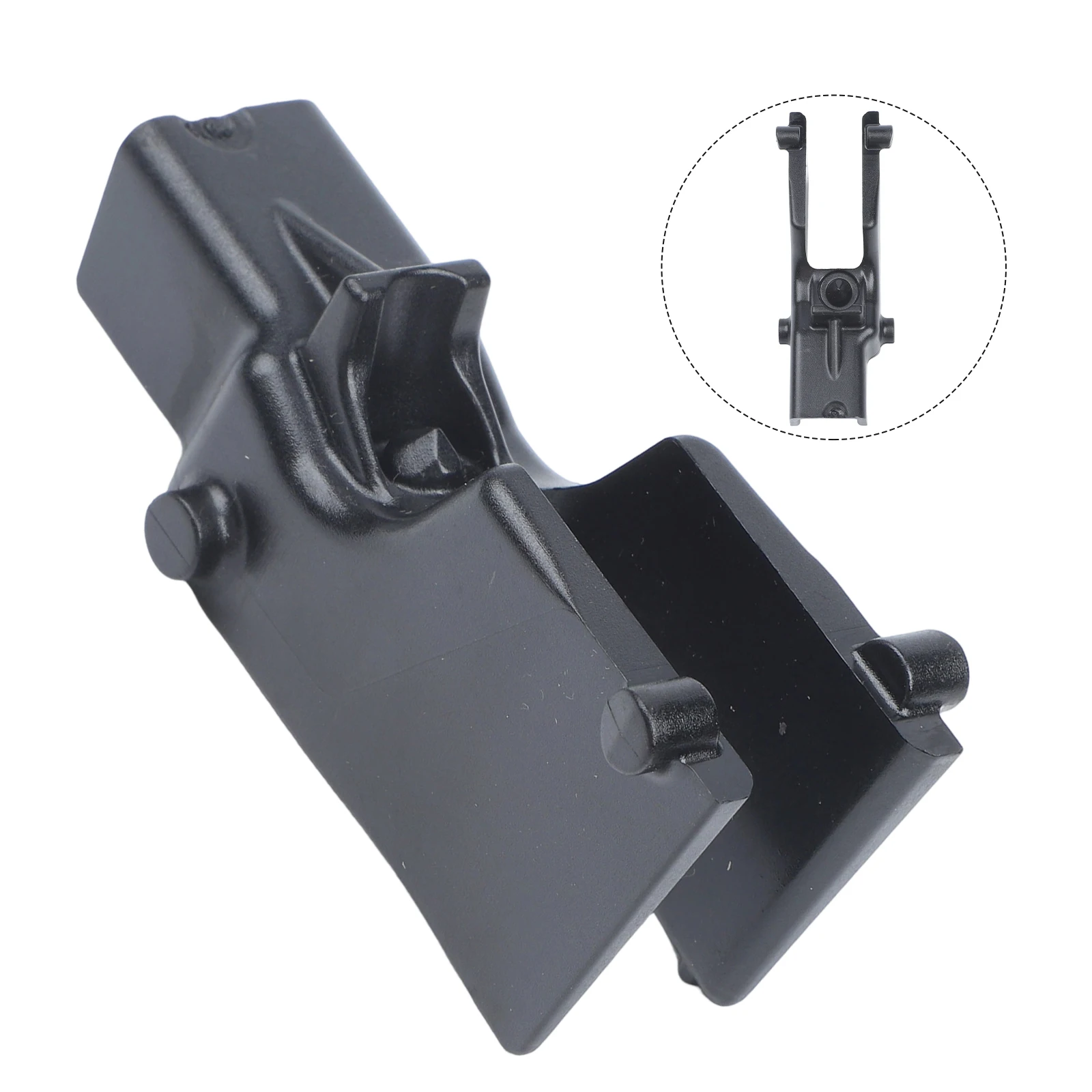 Saw Dust Adapter Miter Saw Dust Port Workshop Efficient Dust Collection Adapter Improved Visibility Compact Size
