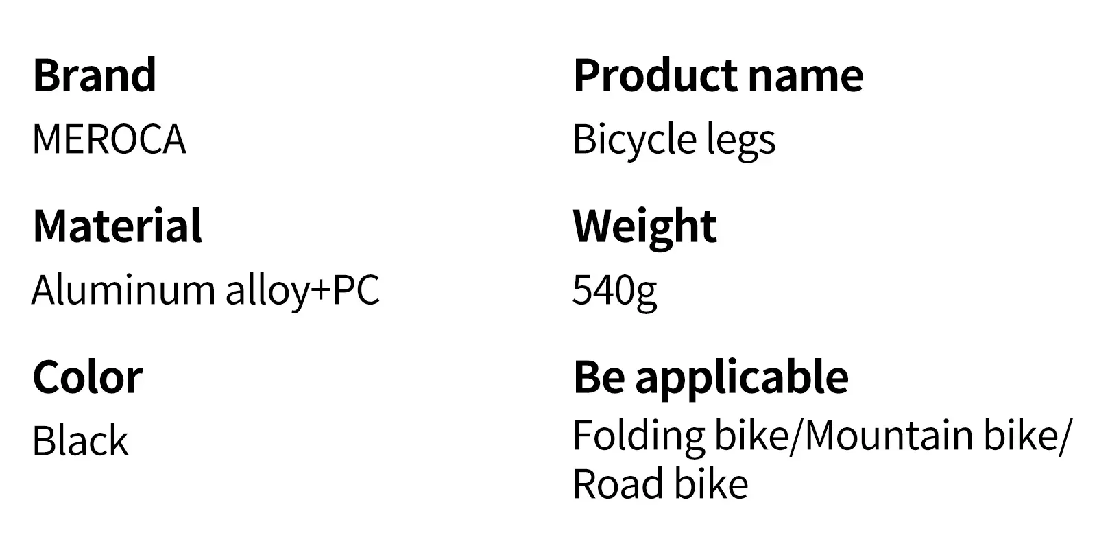 MEROCA Aluminiumlegierung Fahrrad-Doppelständer, verstellbarer Mittelständer, stabiler Parkständer für MTB, Rennrad, Faltrad. – Detail 3