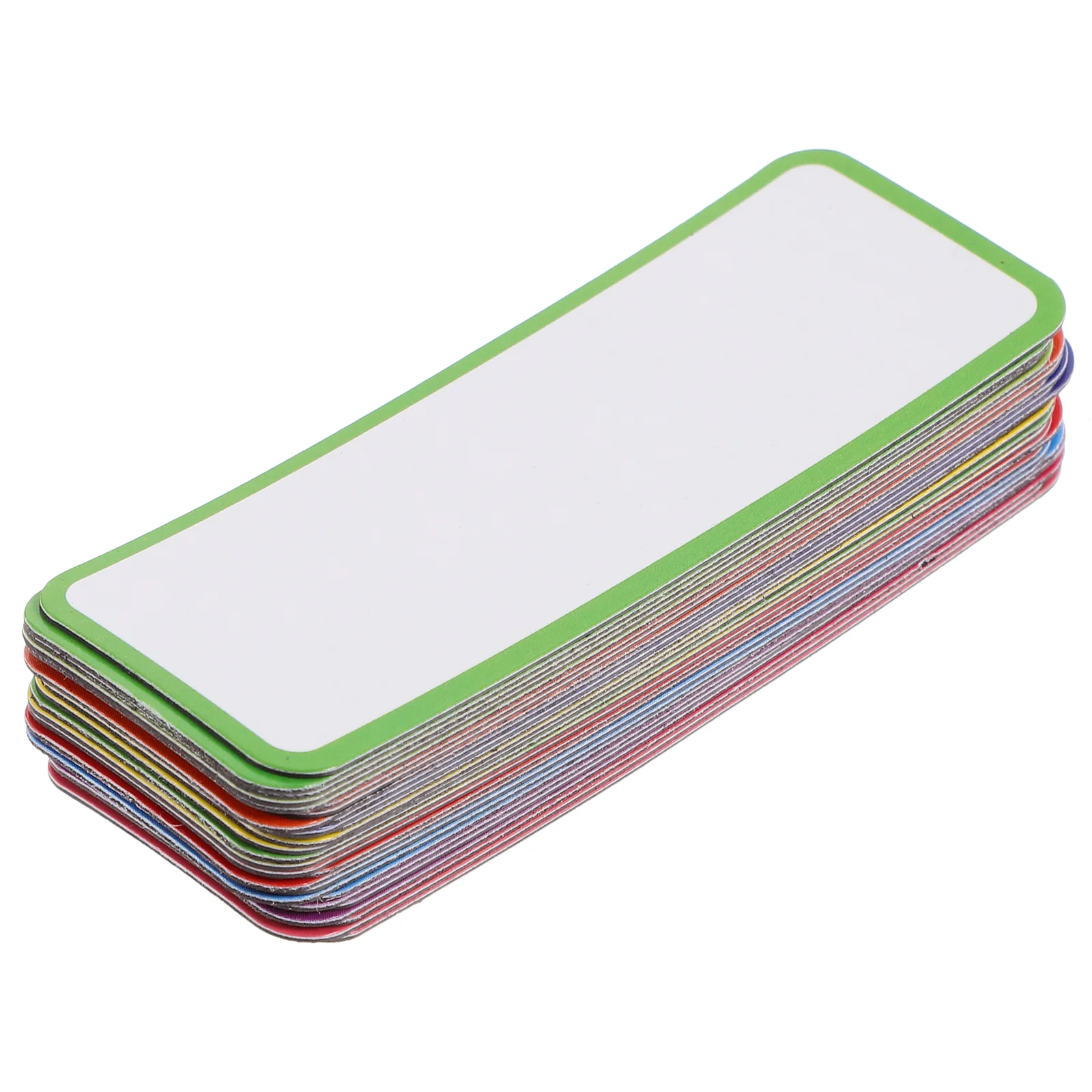 

27 Pcs Magnetic Labels Whiteboard Stickers Refrigerator Magnets Erasable Card Name Tags Colored Friction Marker Blank