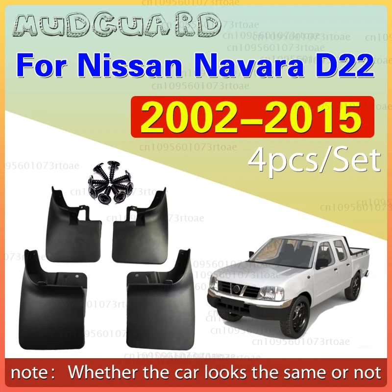 

Mudflaps Fender for Nissan Navara D22 NP300 4WD 2WD 2002-2015 Mud Flaps Splash Guards Front Rear Wheels Fender Car Accessories