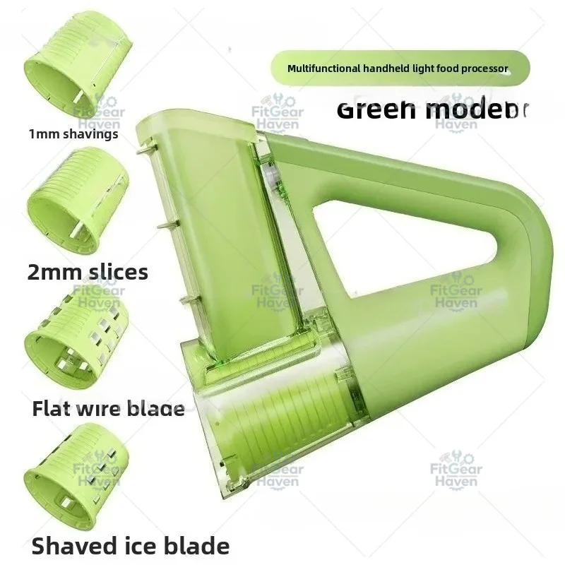 Suitable for household multifunctional kitchen electric handheld light vegetable chopper, slicer, grinder