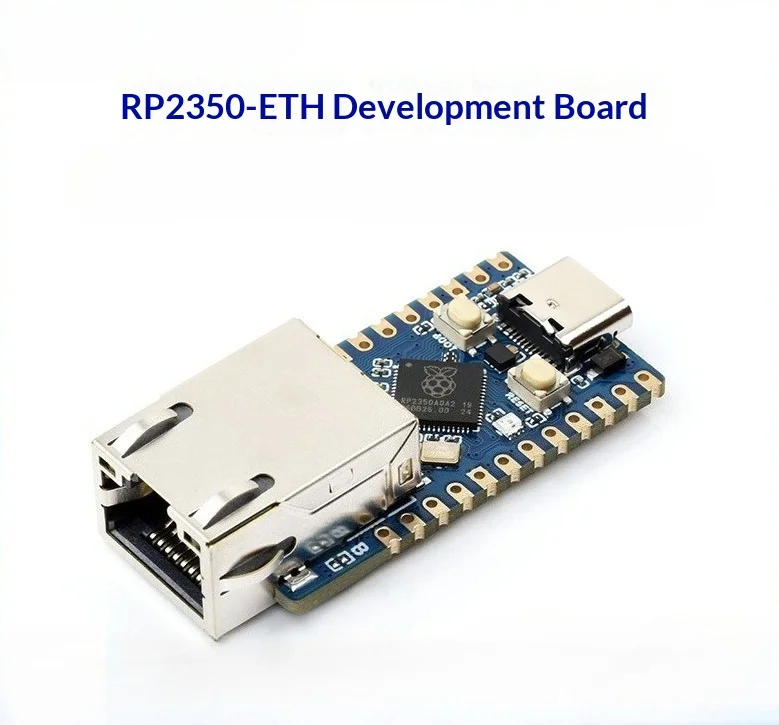 Rp2350 Chip Ethernet Port Module Raspberry Pi Microcontroller Development Board - Embedded, Easy Integration