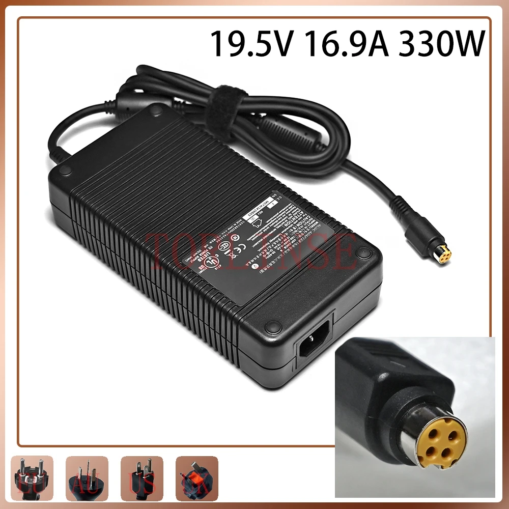 

19.5V 16.9A 330W AC Adapter For MSI GT80 GT80S GT73VR GT62VR SERIES GAMING Laptop Adapter Clevo P775DM3 A17-330P2A