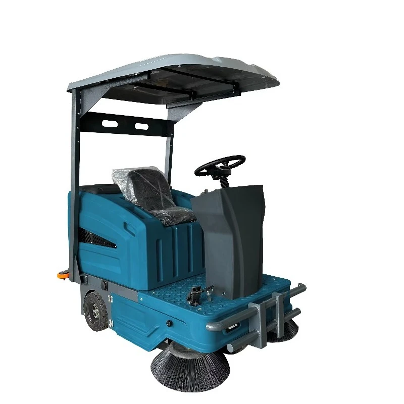 Sweeper Driving Double Scrubbing Machine Industrial Commercial Floor Scrubber