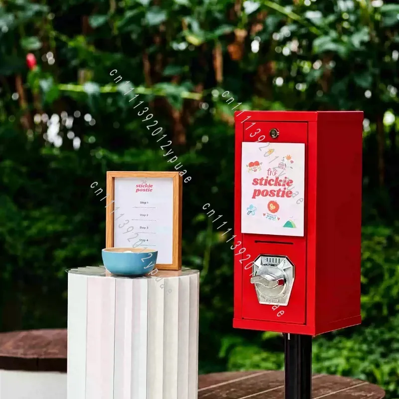Commercial Mini Dispenser, Anime Card and Tattoo Sticker Vending Device, Small Self-service Retail Equipment