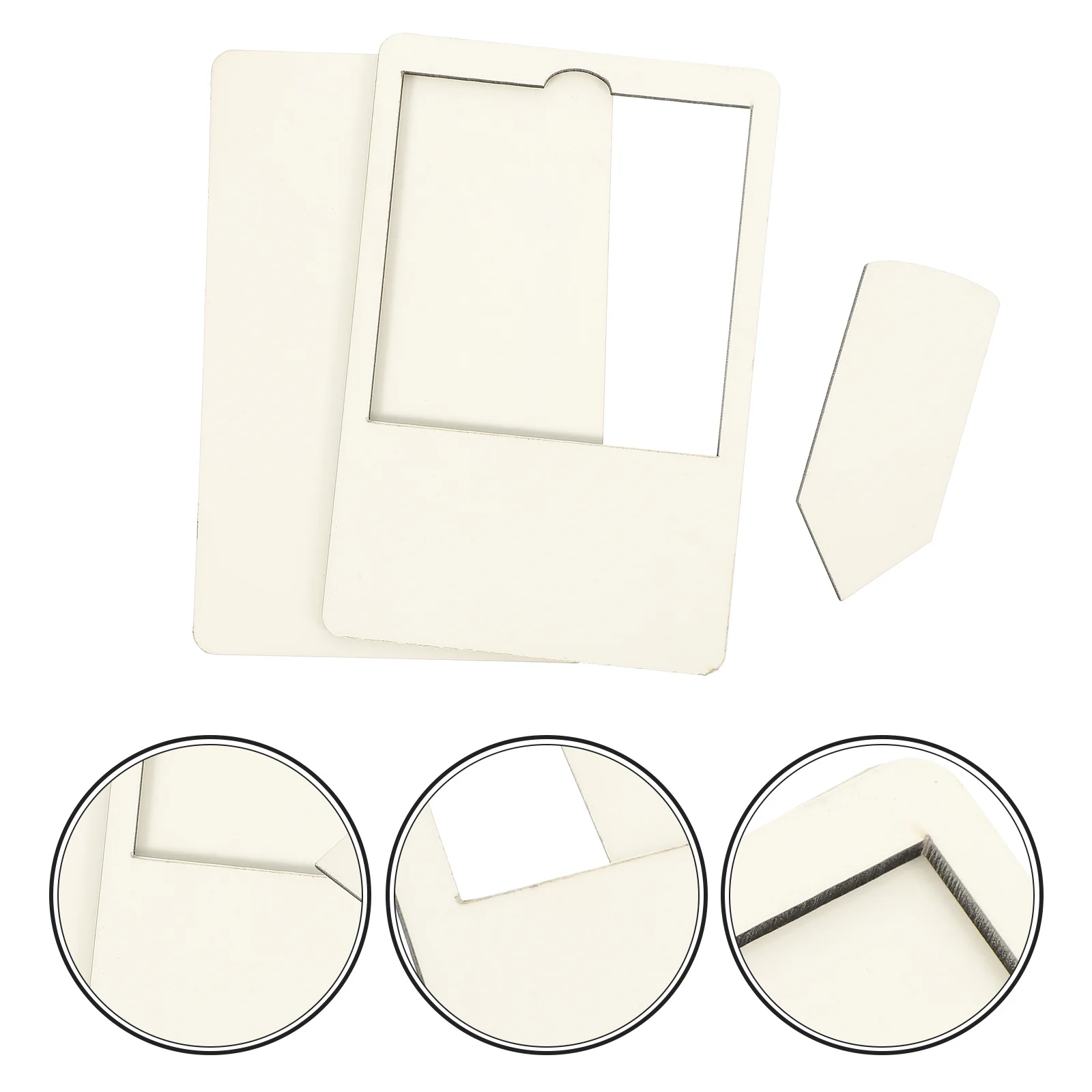 

Pencil Shape Sticky Memo Holder Wooden Sublimation Blank DIY Office Desk Accessory Memo Note Tray Home School Desk Decoration