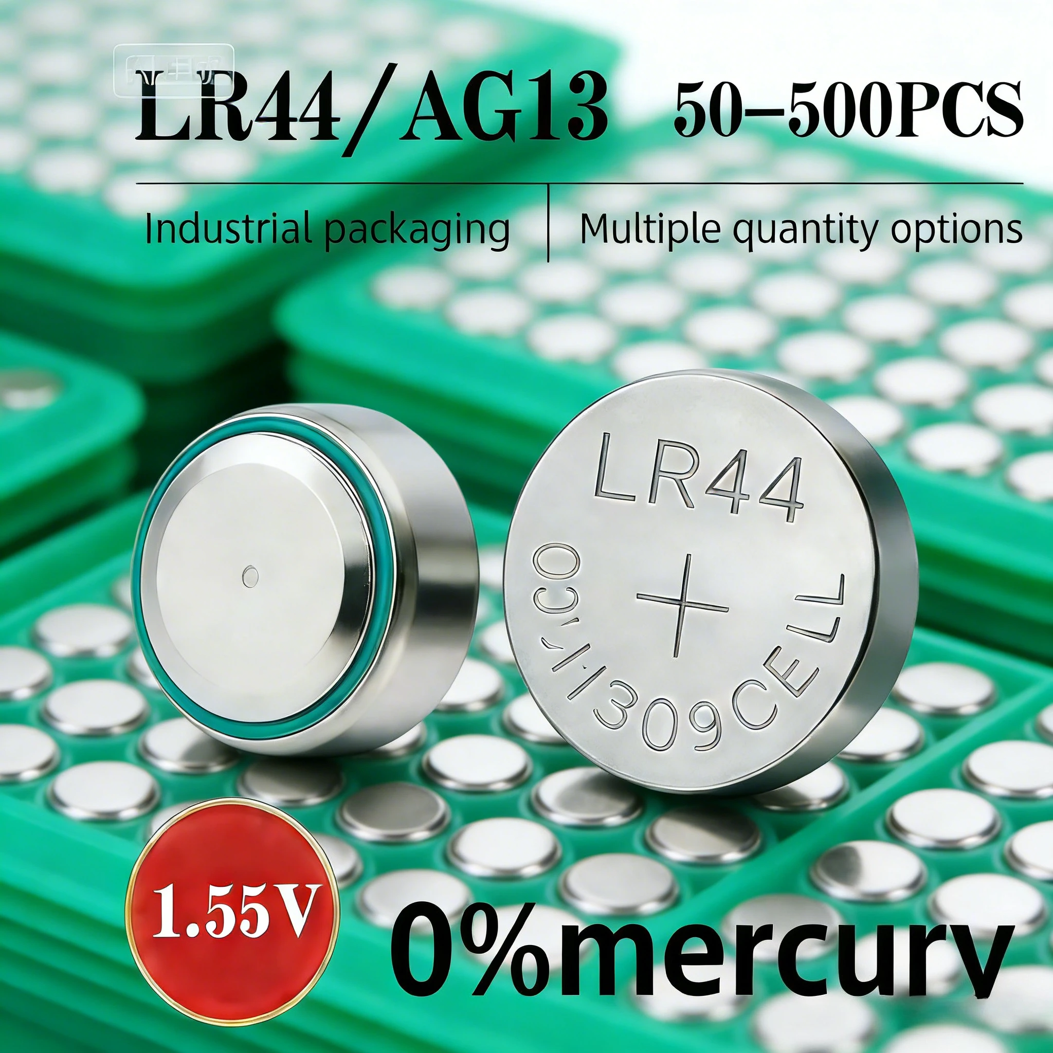

LR44 AG13 Button Cell Battery Alkaline 150mAh For Calculator Remote Clock Key Fob AG13 LR44 SR44 Coin Battery