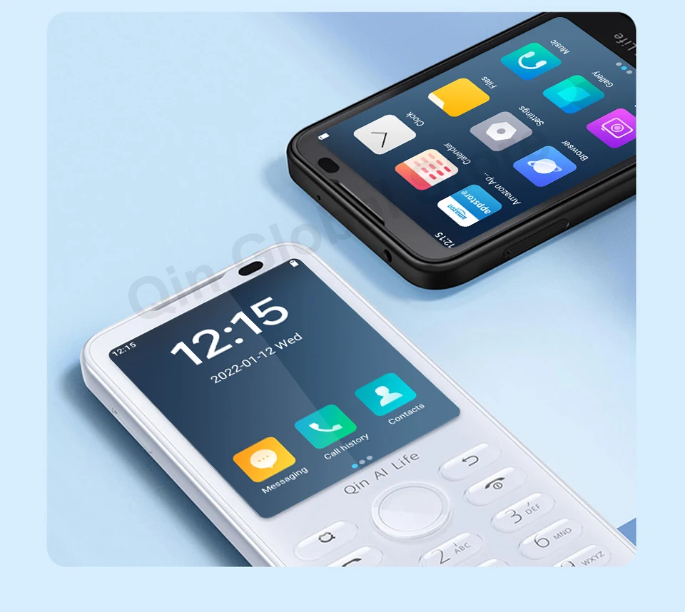 QIN F21 Pro Global Version Mini Smartphone Android11 Google 2.8 Inch Touch Screen 4G WiFi Bluetooth Physical Keypad Mobile Phone