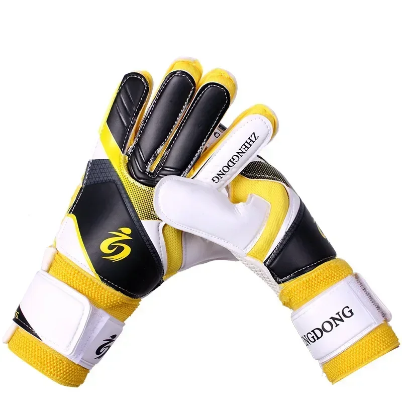 

Professional Soccer Goalkeeper Gloves Adults Kids Finger Protection Goal Thickened Latex Football Gloves for futbol futebol Goal