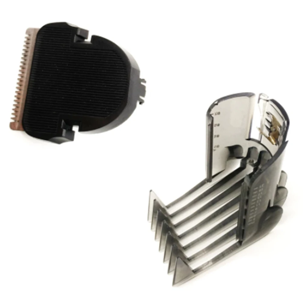 2Pcs/Set HAIR CLIPPER COMB + Hair Trimmer Cutter for Philips QC5120 QC5125 QC5130 QC5135 QC5115 QC5105