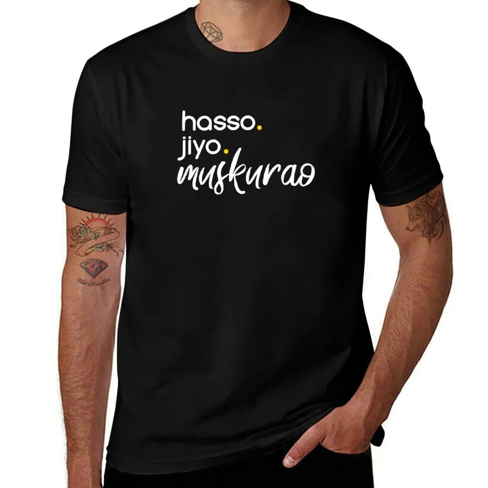 

Kal Ho Na Ho T-Shirt Basic Casual Wear Short Sleeve Top