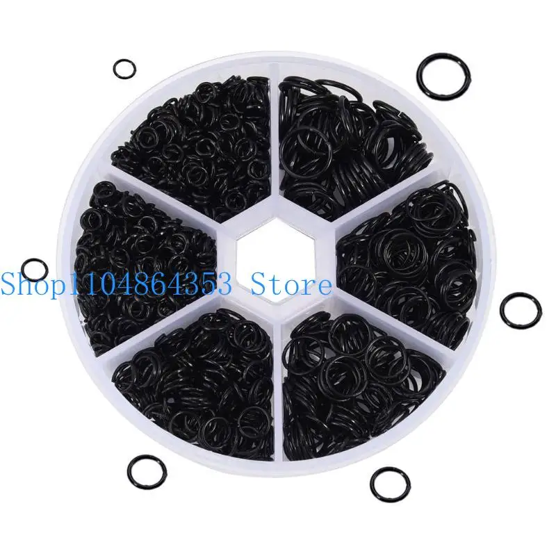 

652F 970 шт. маленькие открытые кольца для ожерелий, браслетов, серег, металлические брелоки, аксессуары, принадлежности для