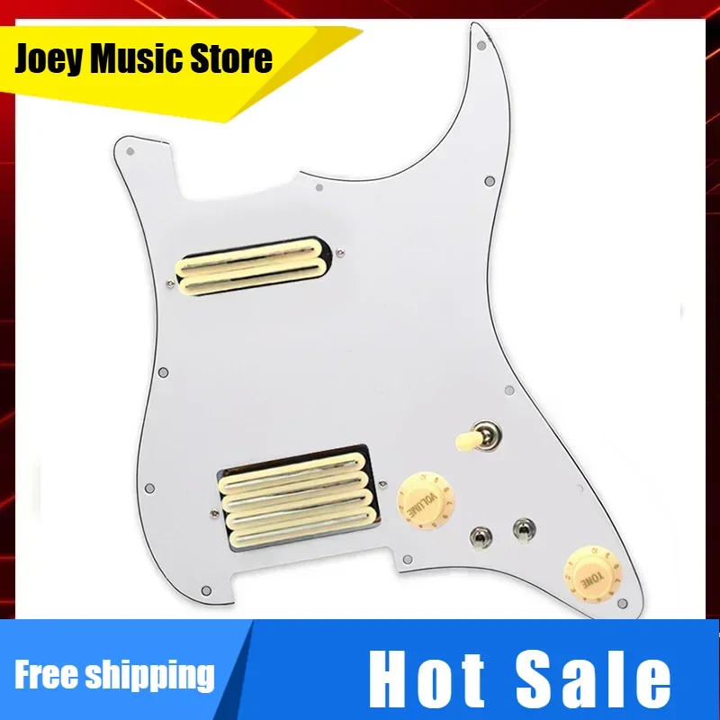 

Загруженная предварительно подключенная катушка накладки ST HH (2 катушки + 4 звукоснимателя) 9K/18K с набором звукоснимателей хамбакера — аксессуары для электрогитары