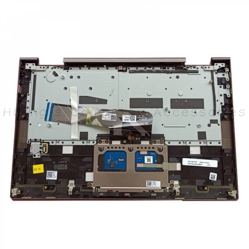 SS+5CB1A08879 Original Palmrest Upper Case with Backlit‑Keyboard for Lenovo Yoga7‑14 7‑14ITL5 Laptop, Strictly‑Tested Replacemen