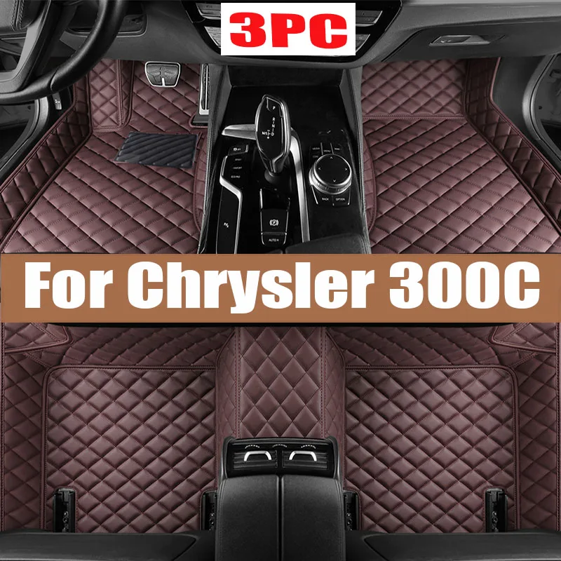 

Car floor mats for Chrysler 300C （Sedan）2012 2013 2014 2015 2016 Custom auto foot Pads automobile carpet cover