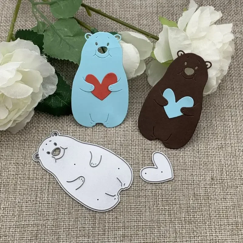 Heart Hug Bear Meta…