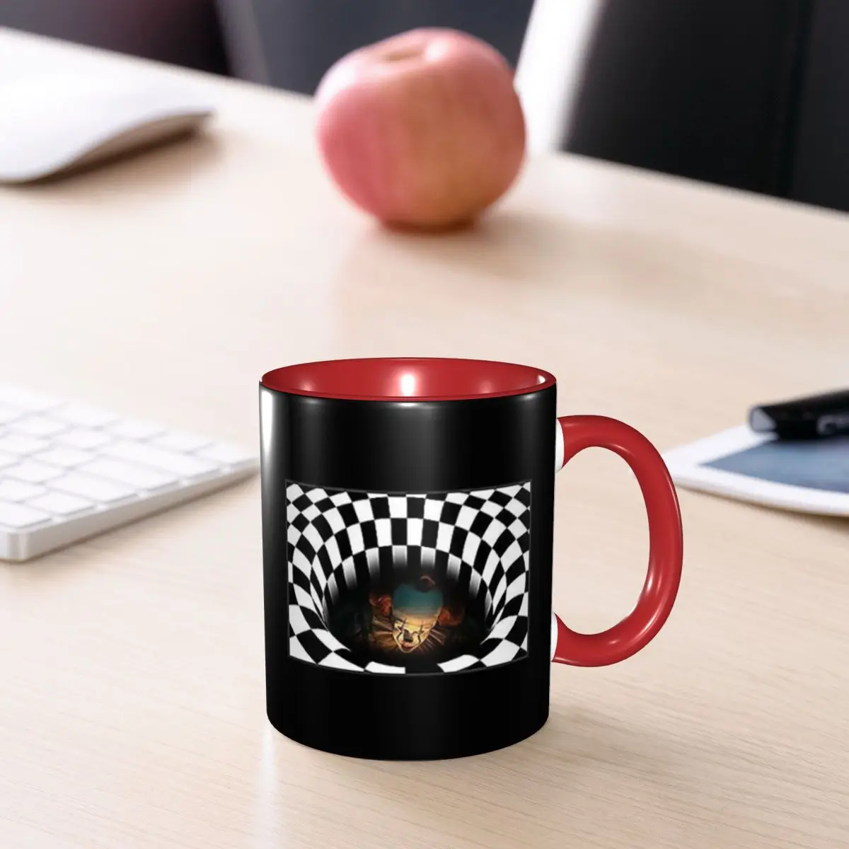 Halloween Welcome Horror Movie IT Pennywise Mug Funny Ceramic Coffee Cups Tea Mugs Milk Cup Drinkware Gift for Woman Man