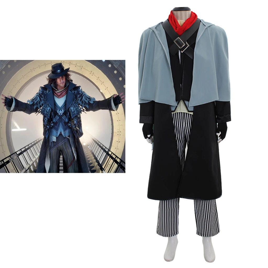 Game FF15 Ardyn Izunia Cosplay Costume Adult Men Fantasia Battle Uniform Suit Halloween Carnival Party Warrior Disguise Outfits