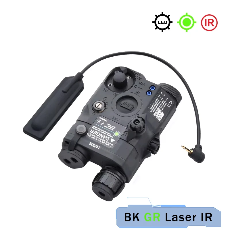 WADSN Tactical PEQ PEQ15 PEQ-15 SF M300A M600C Flashlight Airsoft Hunting Accsesories High Power Red Dot Green Blue Indicator image 3