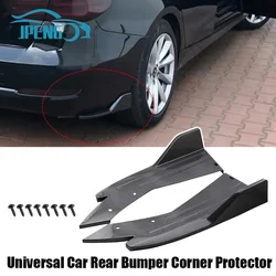 Car Rear Bumper Diffuser Splitter Spoiler Canards Side Skirts Cover For BMW E90 E46 F20 Audi A4 B8 Golf 5 6 7 Auto Tuning Access