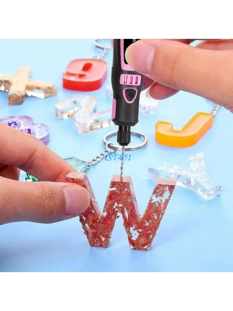 

E15A Rechargeable Engraving Pen Set With Variable Speed Control For Wood Metal Plastic Ceramic Grinding Polishing And Carving