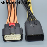 Shhworldsea-enchufe de faro de 16 pines, conector de luz de lámpara automática para Ford Focus Mondeo EDGE Fiesta 33472-1740 33472-1601