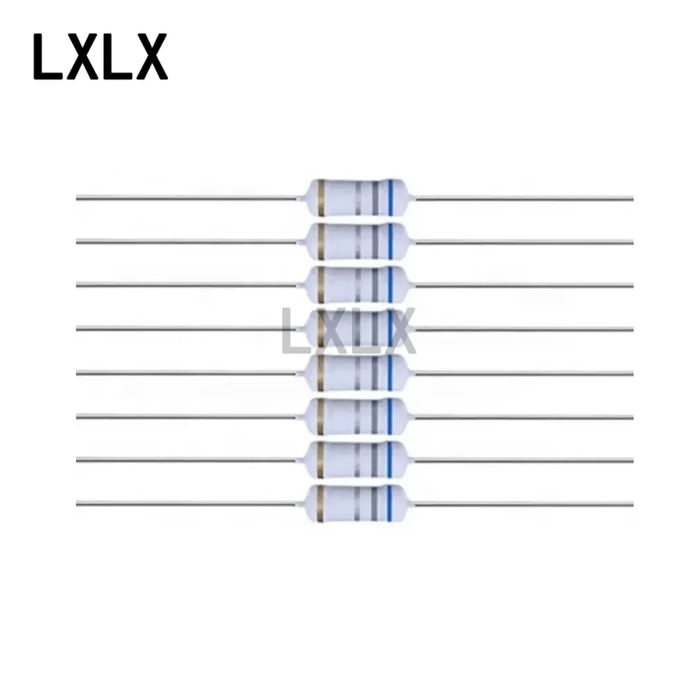 50PCS 1W Wound Fuse Resistance Color Ring Resistance 1W 0.1 0.15 0.22 0.33 0.47 0.5 1.5 2.2 3.3 4.7 5.1 10 20 47 68 100 Ohms