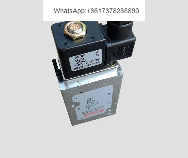 Solenoid valve 2637050-F/B two-position five-way directional valve interface 1/2 4 points 220V DC24V plate type