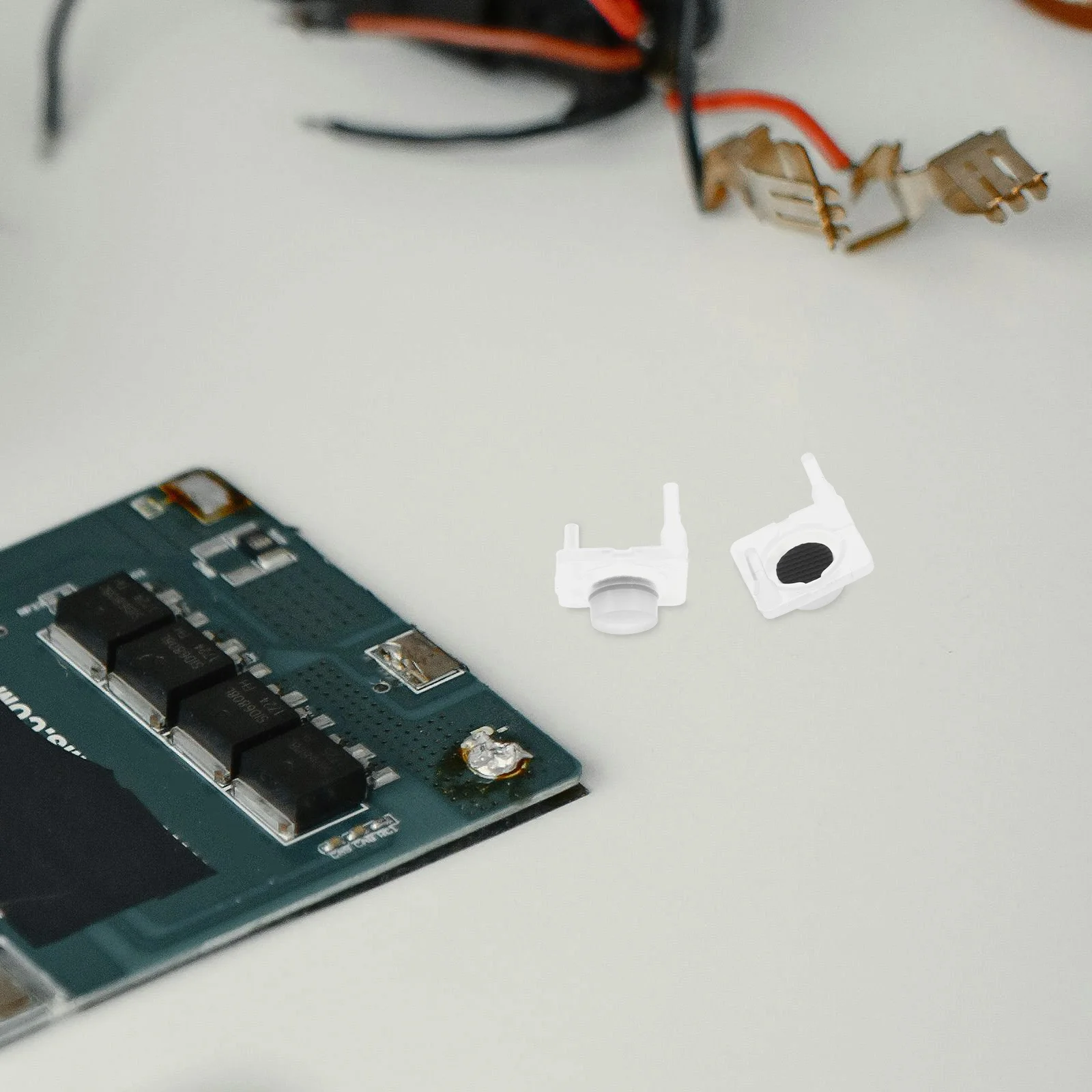 

40Pcs Flat Silicone Button Replacement for Digital Door Lock Mahjong Machine Rice Cooker Electric Steamer Internal Rebound Push