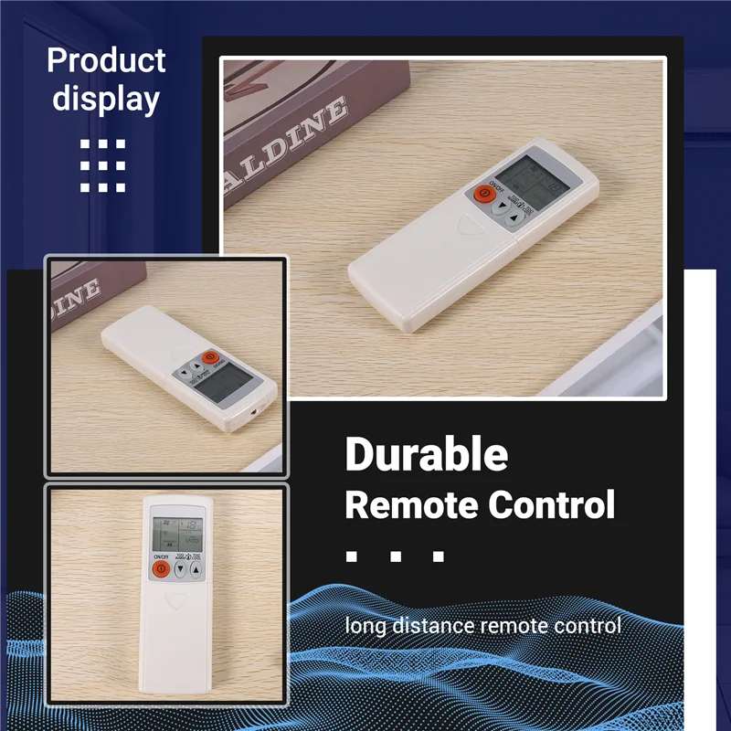 

A72T Durable Remote Control KD06ES For Mitsubishi KM09A KM09D KM09E Air Conditioner